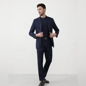 Banana Republic Dark Blue Suit Set 35x30